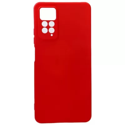 Чехол Redmi Note 11 Pro Silicone Case Logo (Красный(1))