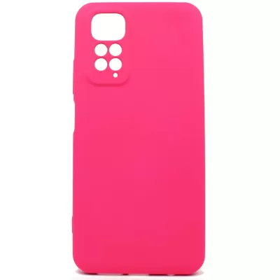 Чехол Redmi Note 11/11S Silicone Case Logo (Ярко-Розовый(21))