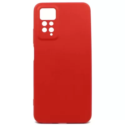 Чехол Redmi Note 11/11S Silicone Case Logo (Красный(1))
