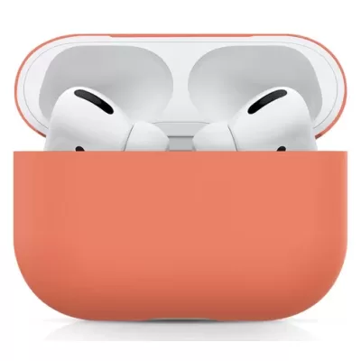 Чехол для AirPods Pro 2 ультратонкий Premium (Papaya)