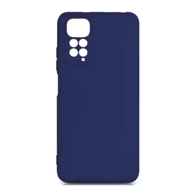 Чехол Redmi Note 11/11S Silicone Case Logo (Темно-синий(8))