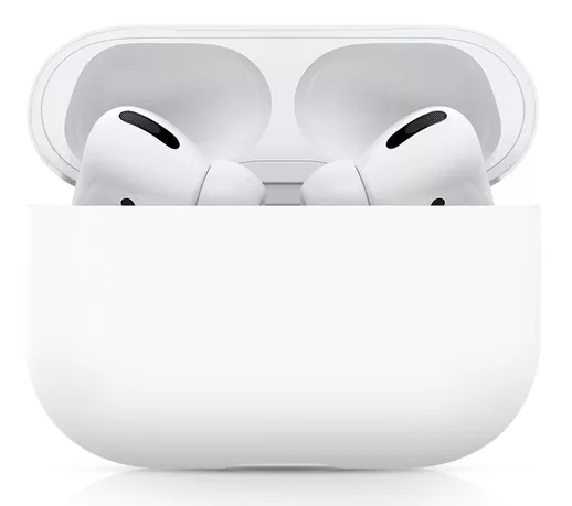 Чехол для AirPods Pro 2 ультратонкий Premium (White) Чехол для AirPods Pro 2 ультратонкий Premium (White)
