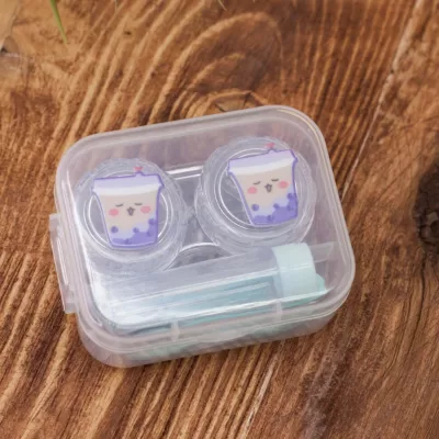 Контейнер для линз "Drink", green