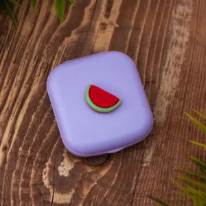 Контейнер для линз "Mini Watermelon", blue