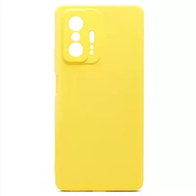 Чехол Xiaomi 11T/11T Pro Silicone Case Logo (Желтый(20))