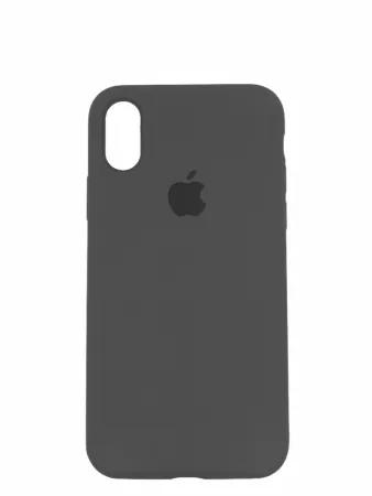 1gz38s9zi75neibba3btwcauq0mjkx56 Чехол iP X/XS App Silicone (with logo 360) (Серый(15))