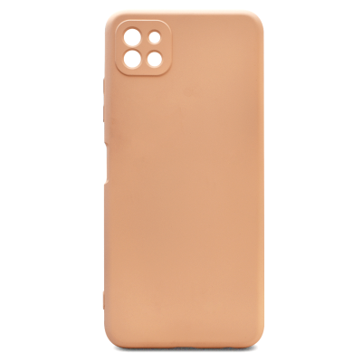 Чехол Sams A22s Silicone Case Logo (Пудра(18))