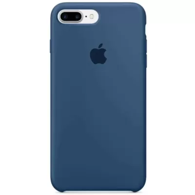 Чехол для iPhone 7+/8+ Apple Silicone Case Simple (синий)
