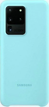 Чехол Sams S20 Ultra Silicone Case Logo (Бирюзовый(2))