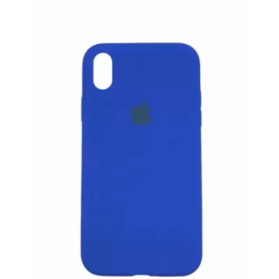 Чехол iP XR App Silicone (with logo 360) (Ярко-Синий(40))