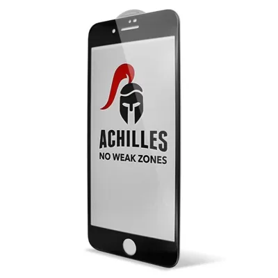 Защитное стекло для iPhone 6/6S Achilles 5D (Black)
