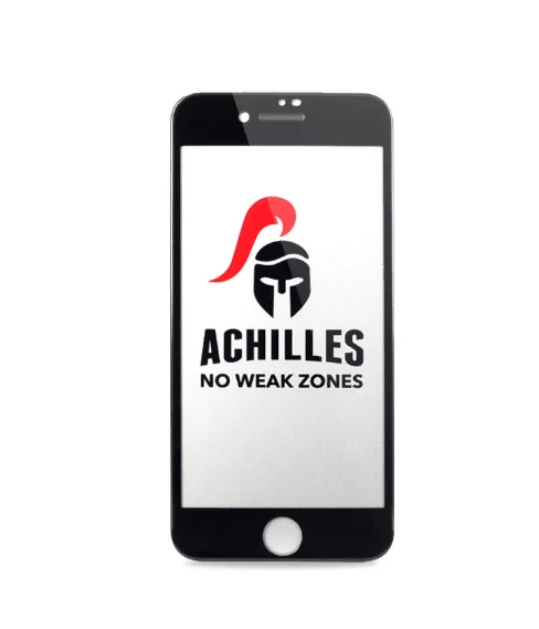 Защитное стекло для iPhone 6+/6S+ Achilles 5D (Black)