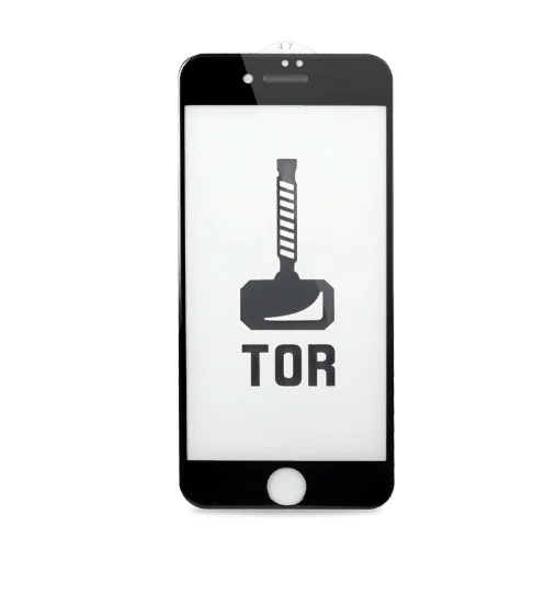 Защитное стекло для iPhone 6+/6S+ TOR 5D (Black)