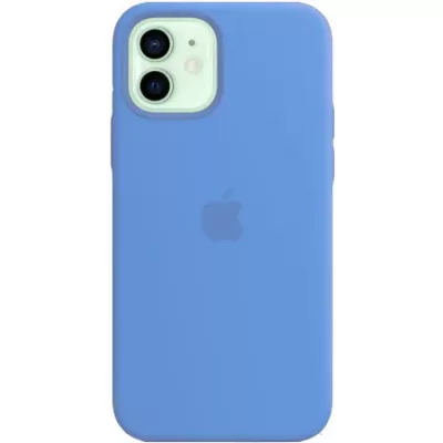 Чехол для iPhone 12 mini Apple Silicone Case 360 (Светло-голубой)