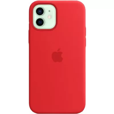 Чехол для iPhone 12 mini Apple Silicone Case 360 (Красный)