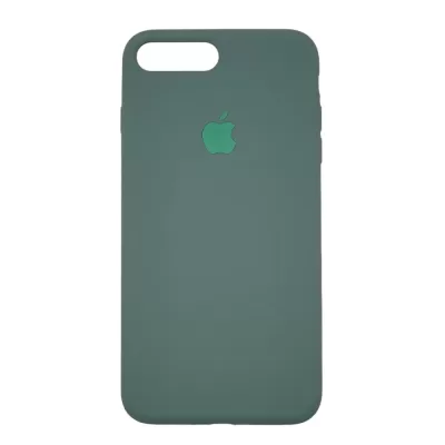 Чехол для iPhone 7+/8+ Apple Silicone Case Simple (Хвойно-зеленый)