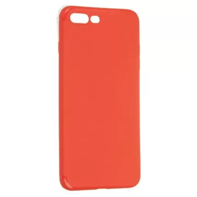 Чехол для iPhone 7+/8+ Apple Silicone Case 360 ультратонкий (Красный)