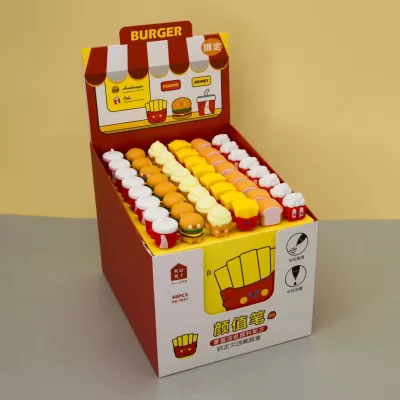 Ручка "Fast food eat", mix, шоу-бокс 48 шт.