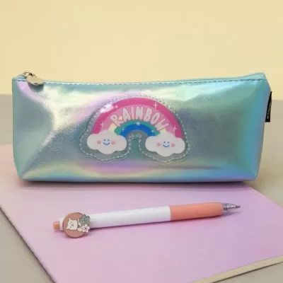 Пенал "Pearl rainbow", green