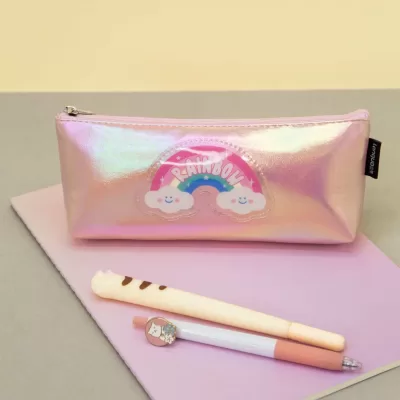 Пенал "Pearl rainbow", pink