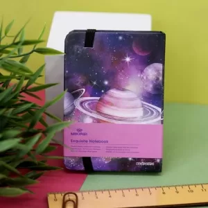 Блокнот (A7) «Planets», pink (7,5 х 10,5)