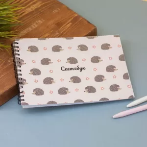 Скетчбук "Hedgehog" 14х20 см