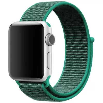Ремешок для Apple Wach 38-40 mm (нейлон) бирюзовый