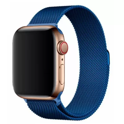 Ремешок Apple Watch Миланская 42-44-45-49mm (Blue)