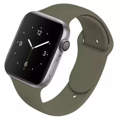 Ремешок для Apple Watch 38mm Sport Premium (Dark Olive S)