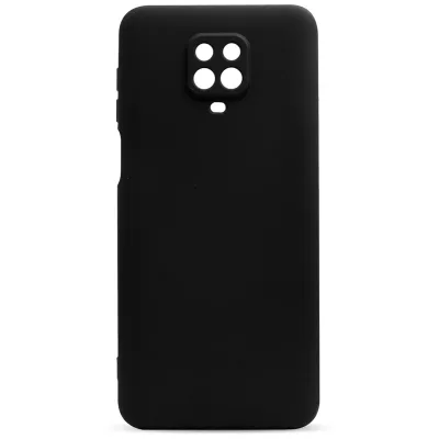 Чехол Redmi Note 9 Pro/9S Silicone Case Logo (Черный(3))