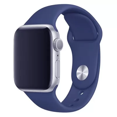 Ремешок Apple Watch Silicone 42-44mm (Темно-Синий(10))