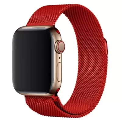 Ремешок Apple Watch Миланская 38-40-41mm (Wine Red)