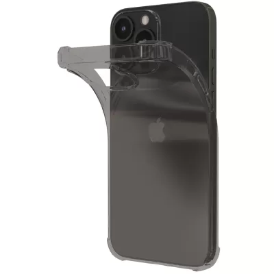 Чехол iP 13 Pro Max Ультратонкий силикон (Черный)