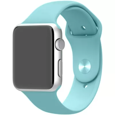 Ремешок Apple Watch Silicone 42-44mm (Бирюзовый(13))