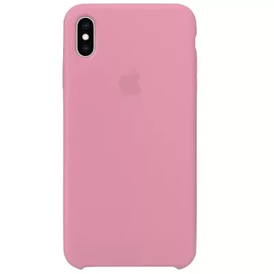 Чехол для iPhone XS Max Apple Silicone Case Simple (Розовый)