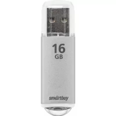 Накопитель USB 16 GB Smartbuy V-Cut Silver