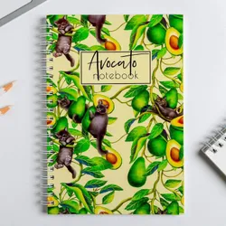 6218821677 Ежедневник Avocato notebook, А5, 60 листов