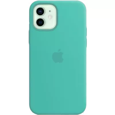 Чехол для iPhone 12 mini Apple Silicone Case 360 (Бирюзовый)