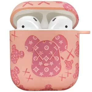 Чехол AirPods Luxo (Мишка Розовый(A27))