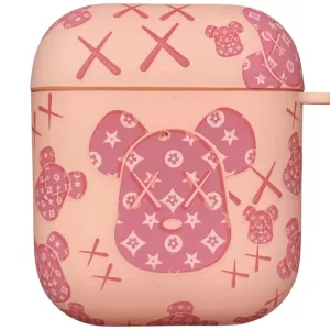 Чехол AirPods Luxo (Мишка Розовый(A27))