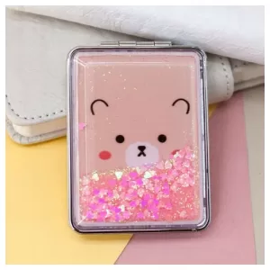 Зеркало "Animal bear", pink