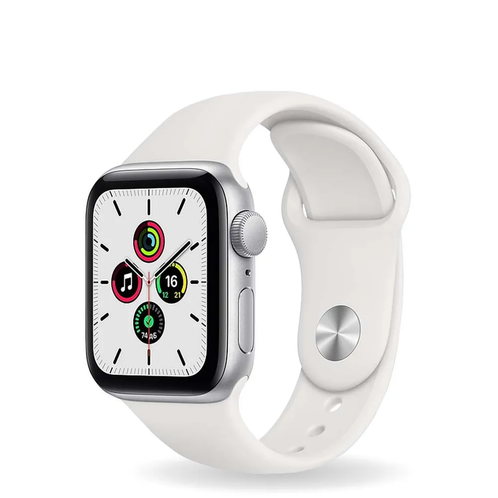 6393365621 Ремешок Apple Watch Silicone Classic Band 38-40mm (White)