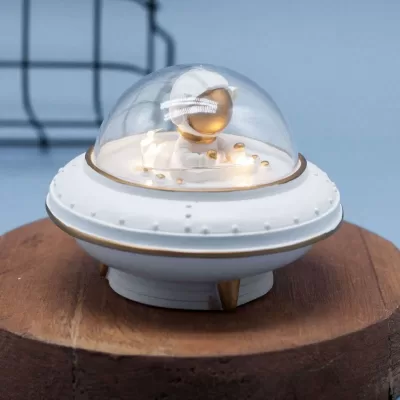 Ночник "Flying saucer", white