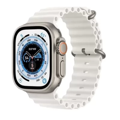 Ремешок Apple Watch Ocean Silicone 38-40-41mm (Antique White)