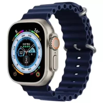 Ремешок Apple Watch Ocean Silicone 42-44-45-49mm (Blue)