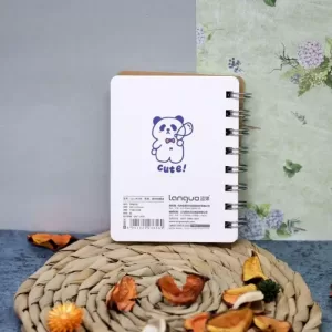 Блокнот (A7) «Panda lucky», orange (7.4*105)