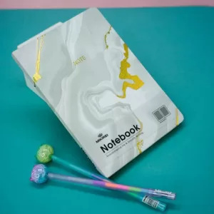 Блокнот (А5) «Golden marble», gray (14,5*21)