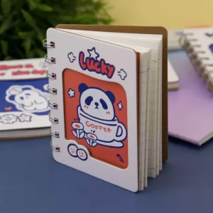 Блокнот (A7) «Panda lucky», orange (7.4*105)