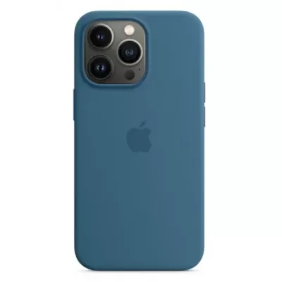 Чехол iP 13 Pro App Silicone Case A With MagSafe (Blue Jay)
