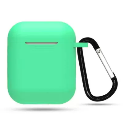 Чехол AirPods Silicone Case (Floorescent Green)